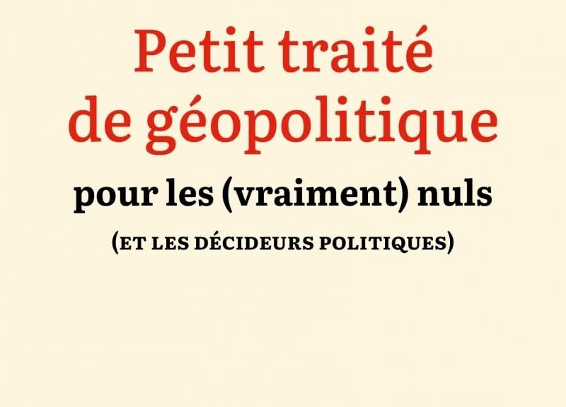 Pierre Conesa, Petit traité de géopolitique pour les (vraiment) nuls