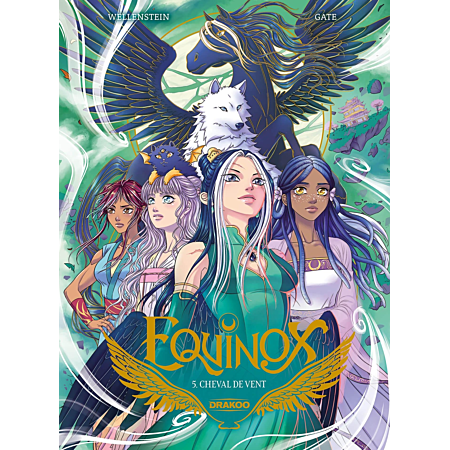 Aurélie Wellenstein & Aurora Gate Equinox, Cheval de vent - tome 5