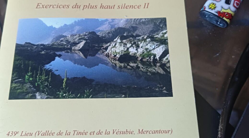 Patrick Joquel, Le sentier m’enlace et m’ensilence